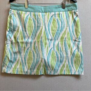 Greg Norman multicoloured Golf Skort skirt Sz 8
